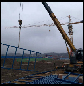 信陽(yáng)新縣4*8*4.8米全自動(dòng)工程洗輪機(jī)安裝